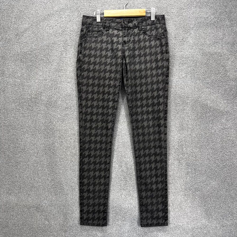 Sapphire Ink Jeans Womens 1‎ Black gray Skinny Stretch Low rise